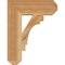 Ekena Millwork Merced Craftsman Rough Sawn Bracket, Western Red Cedar, 4"W x 14"D x 18"H BKT04X14X18MRC04RWR - alternate 2